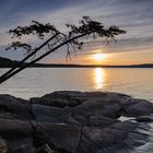 Sonnenuntergang in Schweden