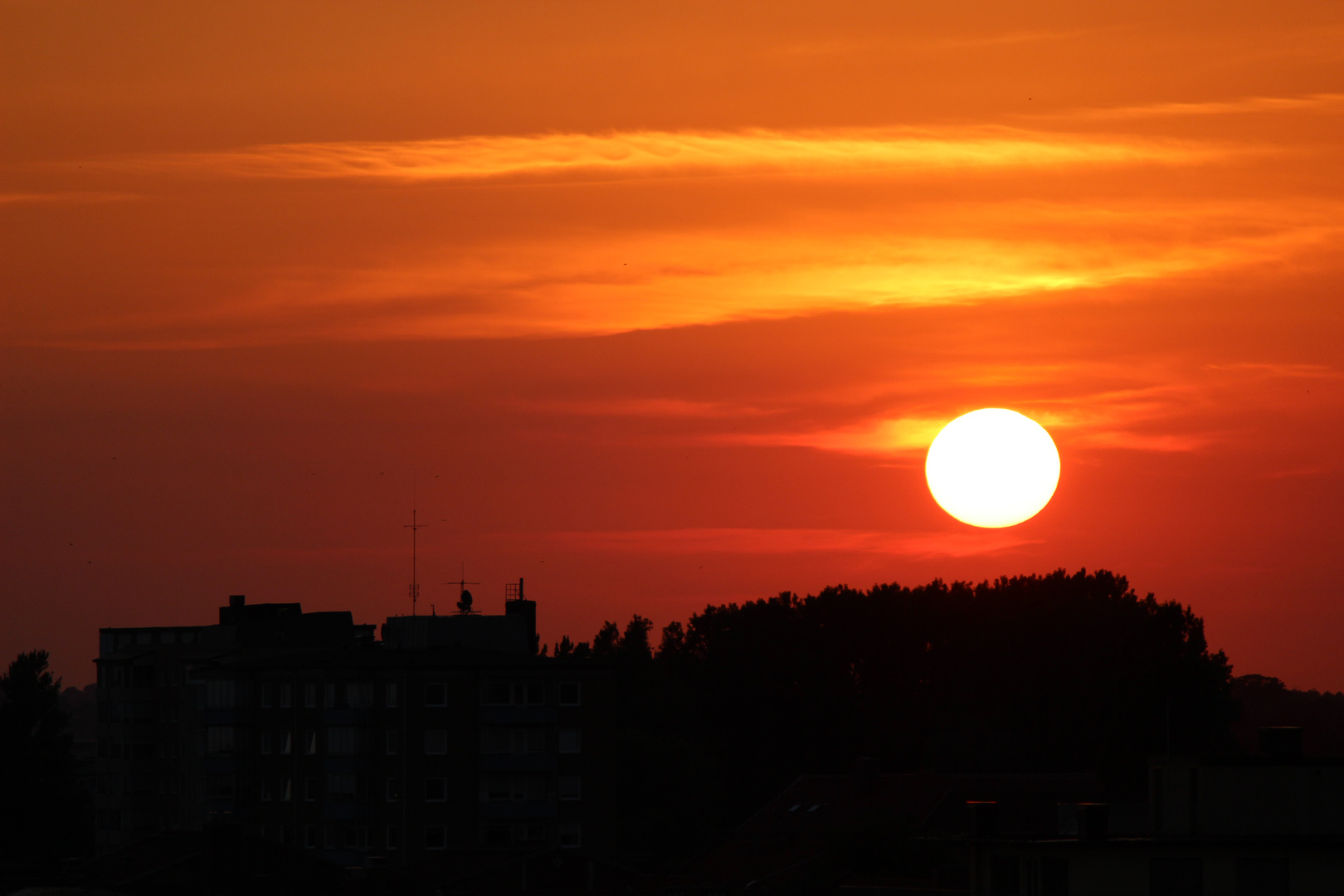 Sonnenuntergang in Schweden