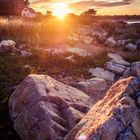 Sonnenuntergang in Schweden