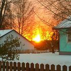 Sonnenuntergang in Schweden