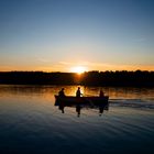 Sonnenuntergang in Schweden