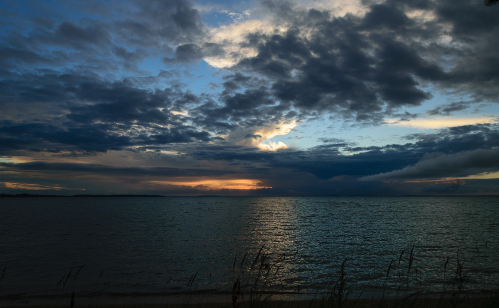 Sonnenuntergang in Schweden