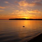 Sonnenuntergang in Schweden (Skagernsee)