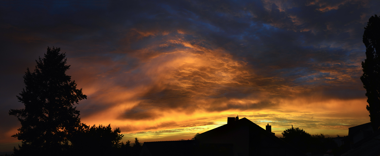 Sonnenuntergang in Seeheim