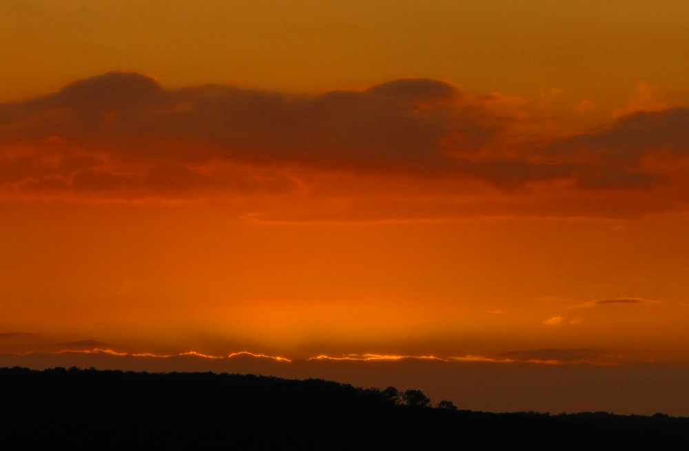 Sonnenuntergang in Seesen