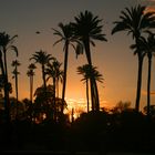 Sonnenuntergang in Sevilla