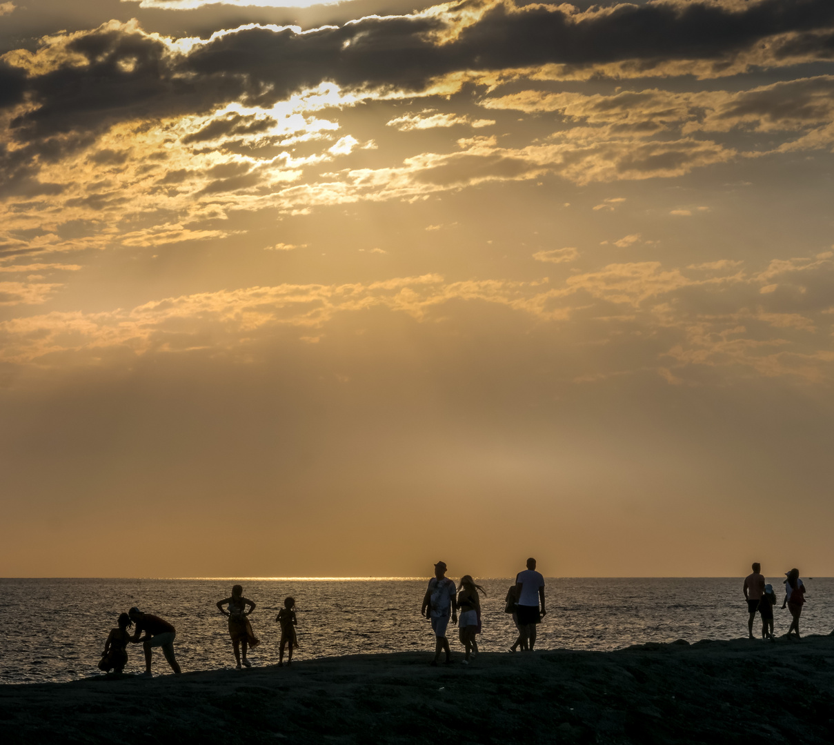 Sonnenuntergang in Side