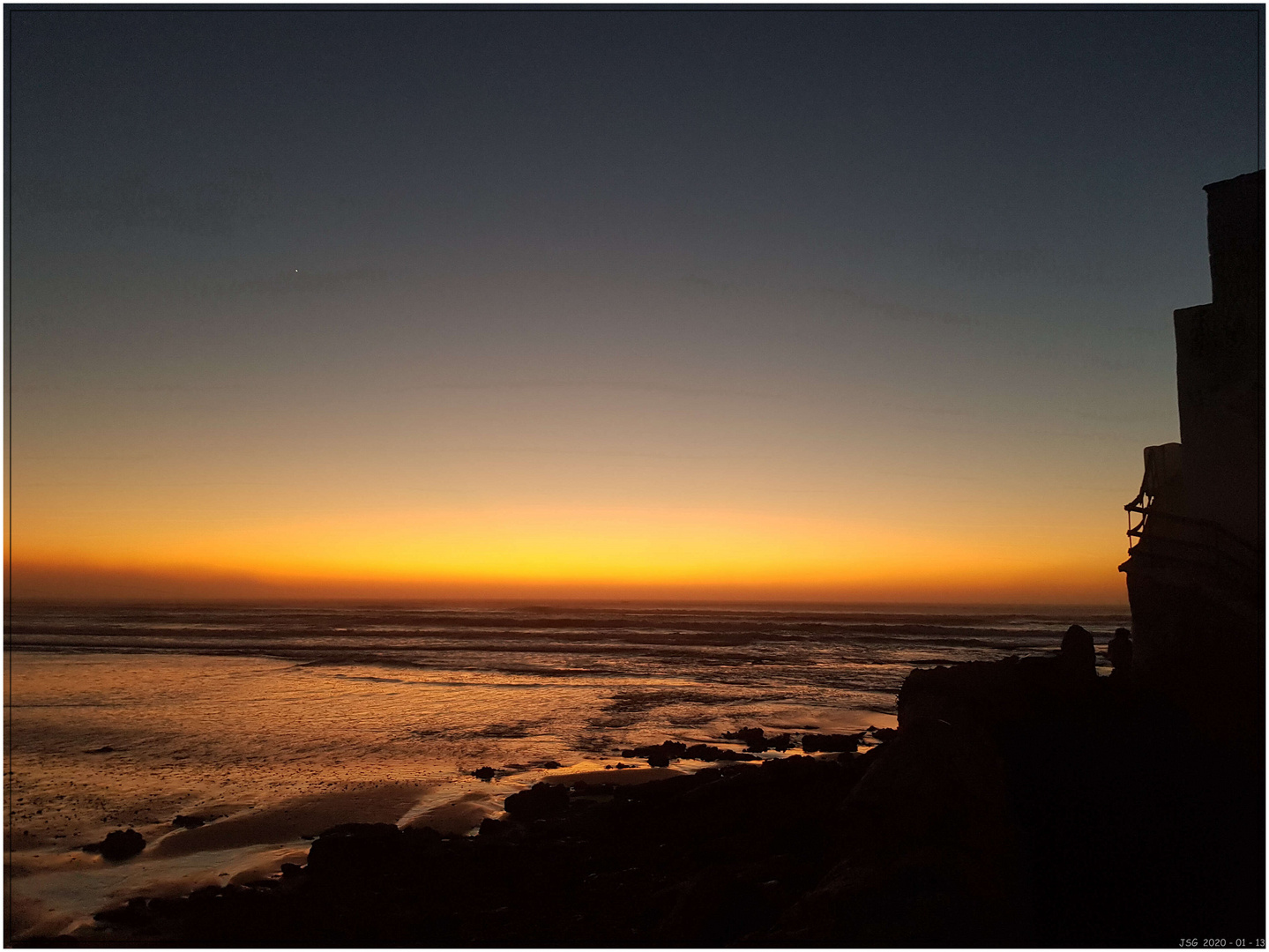 Sonnenuntergang in Sidi Kaouki