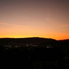 Sonnenuntergang in Siegen, nähe der Uni.