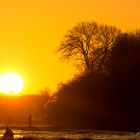 Sonnenuntergang in Sierksdorf...