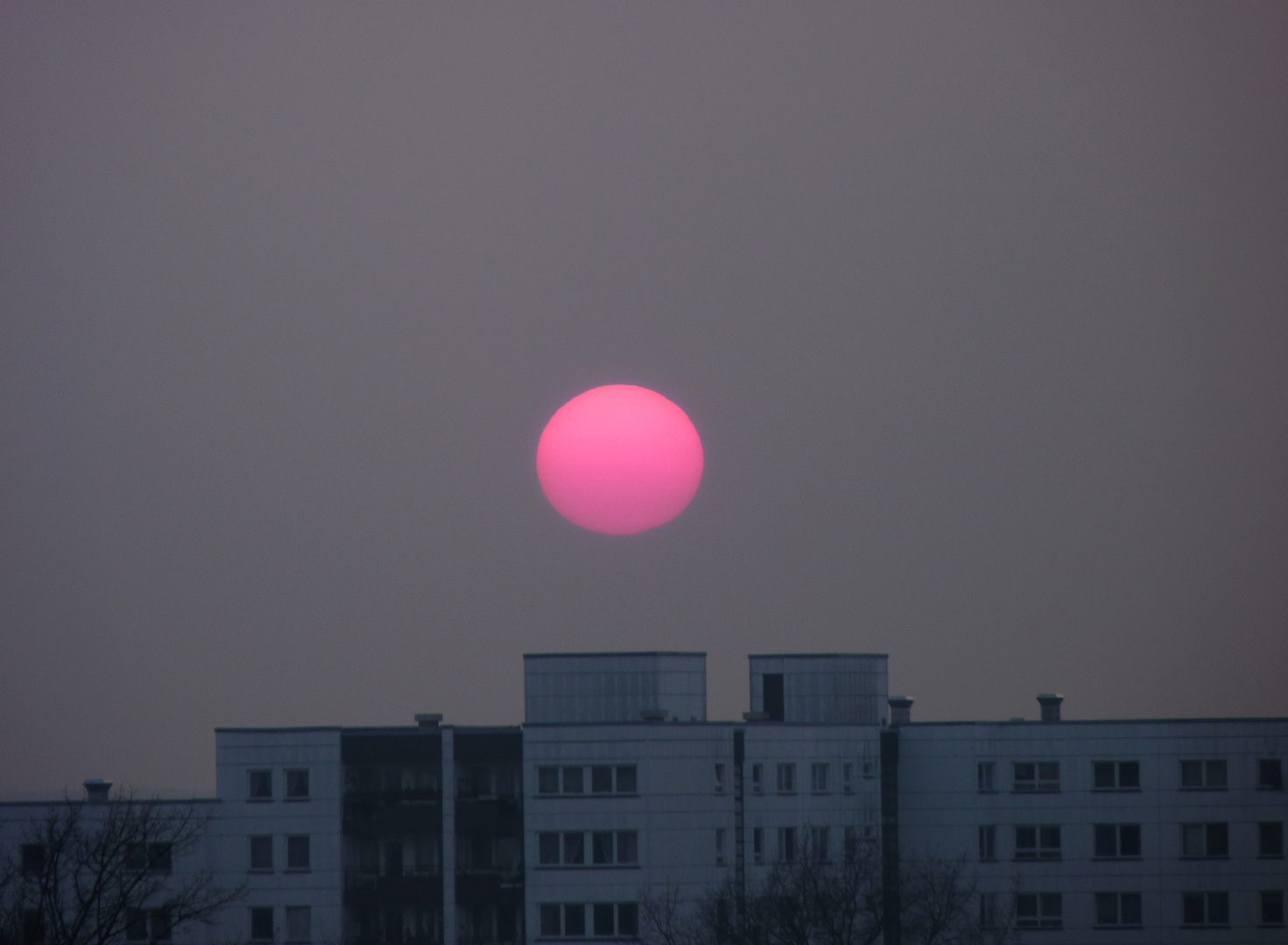 Sonnenuntergang in Spandau