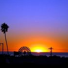 Sonnenuntergang in Spanien