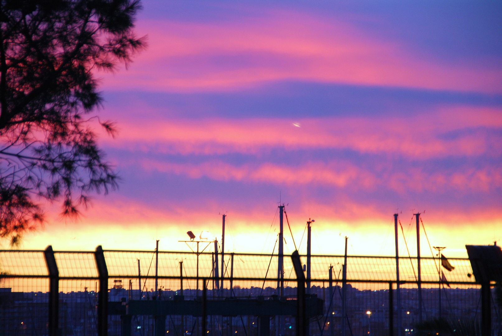 Sonnenuntergang in Spanien