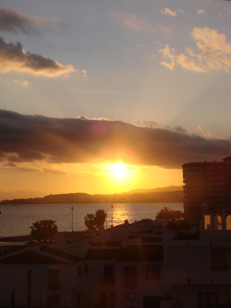 Sonnenuntergang in Spanien