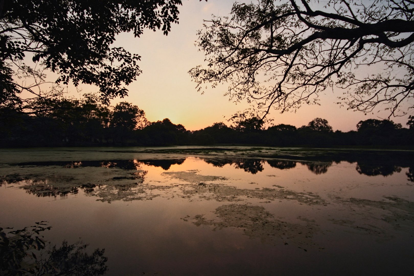 Sonnenuntergang in Sri Lanka