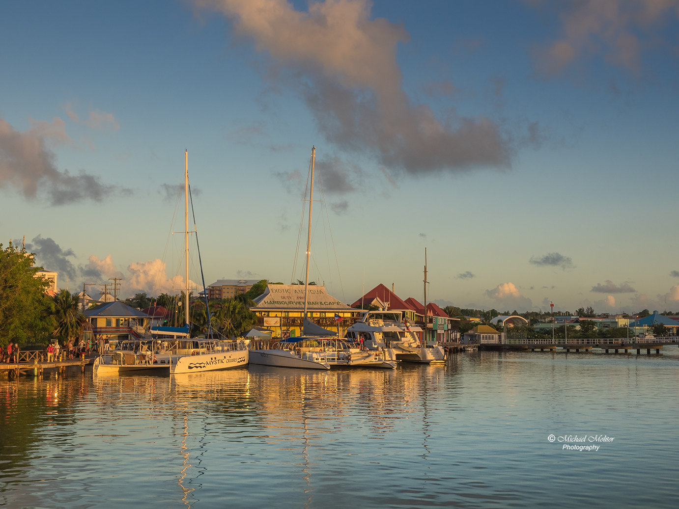 Sonnenuntergang in St. John's - Antigua