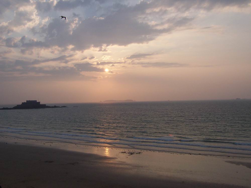 Sonnenuntergang in St. Malo