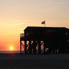 Sonnenuntergang in St. Peter-Ording