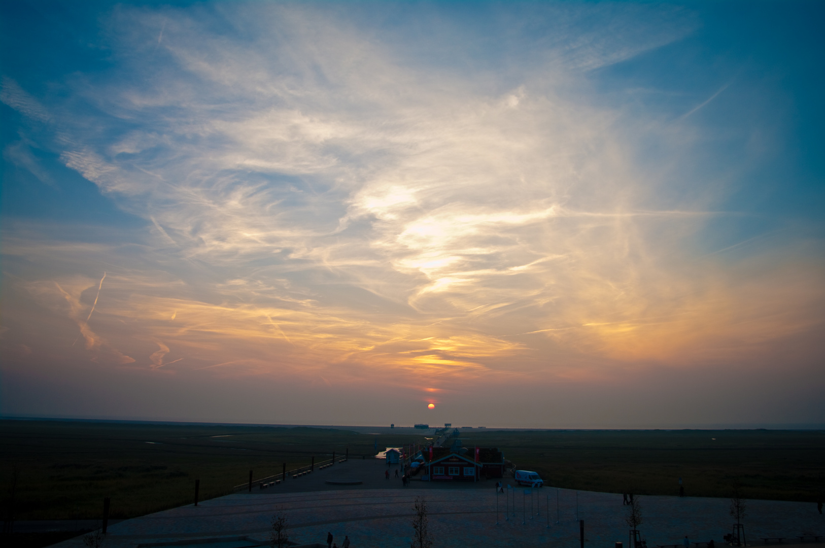 Sonnenuntergang in St. Peter Ording