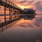 Sonnenuntergang in St. Peter Ording