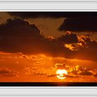 Sonnenuntergang in St. Peter-Ording (Böhler Strand)