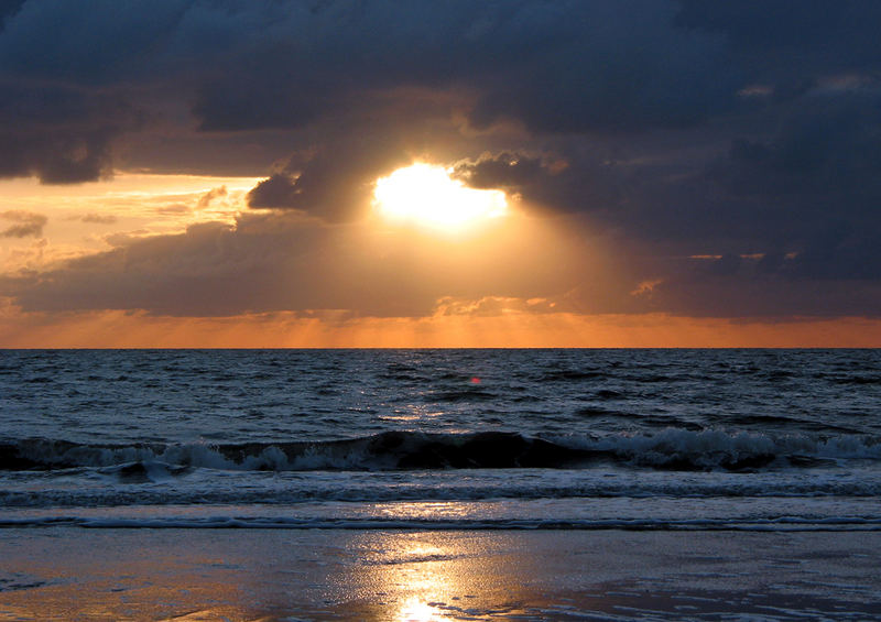 Sonnenuntergang in St. Peter Ording