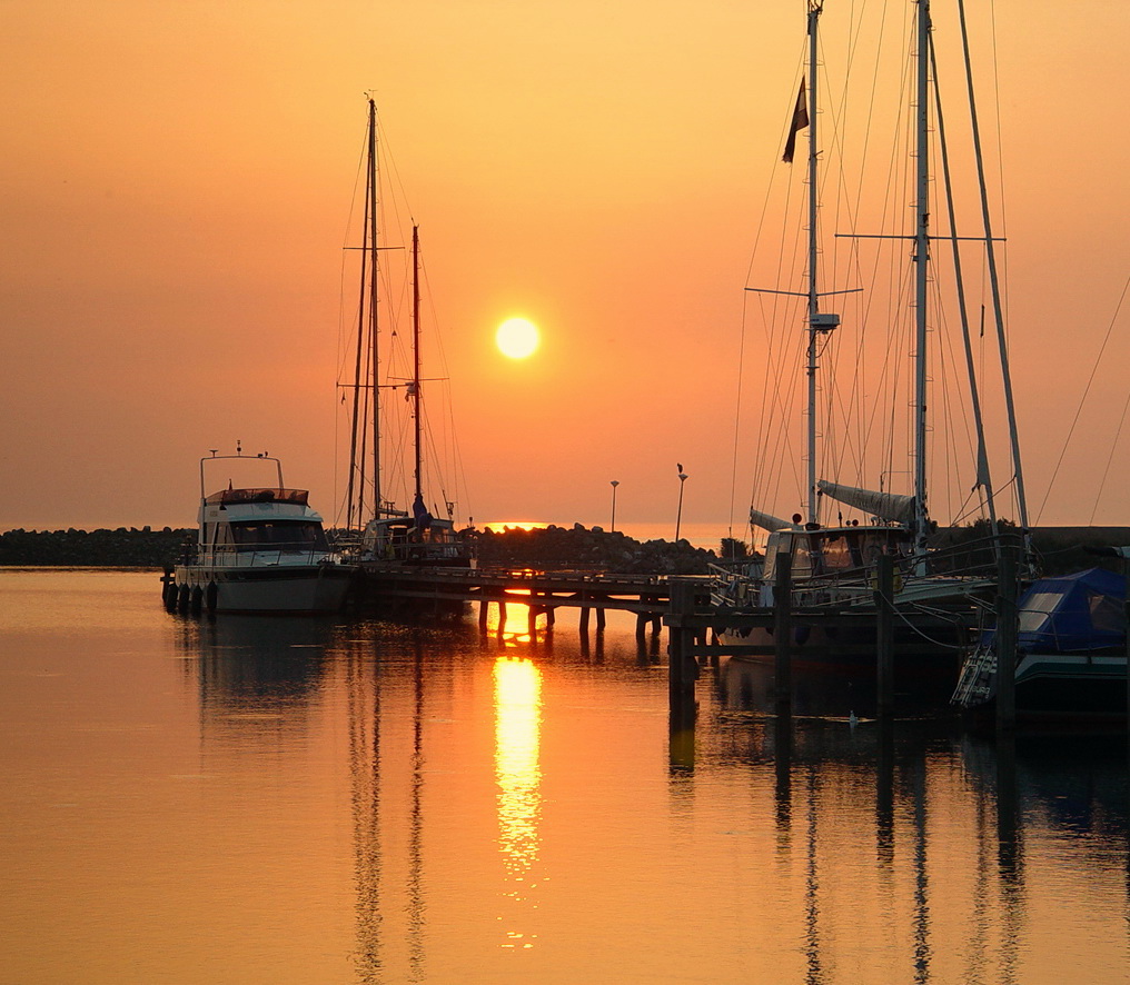 Sonnenuntergang in Stavoren