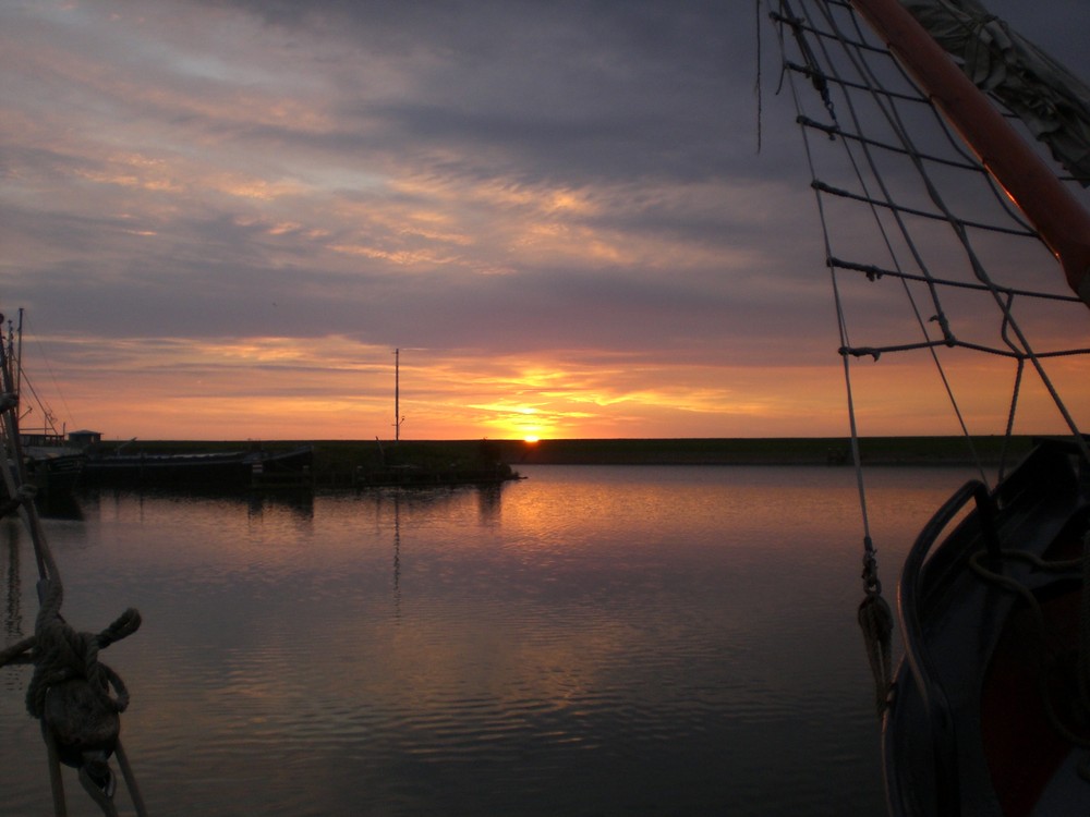 Sonnenuntergang in Stavoren