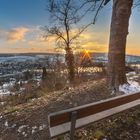 Sonnenuntergang in Stein am rhein