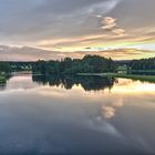 Sonnenuntergang in Stöde