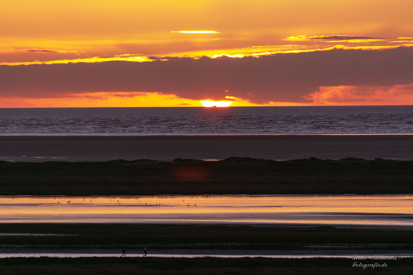 Sonnenuntergang in St.Peter-Ording