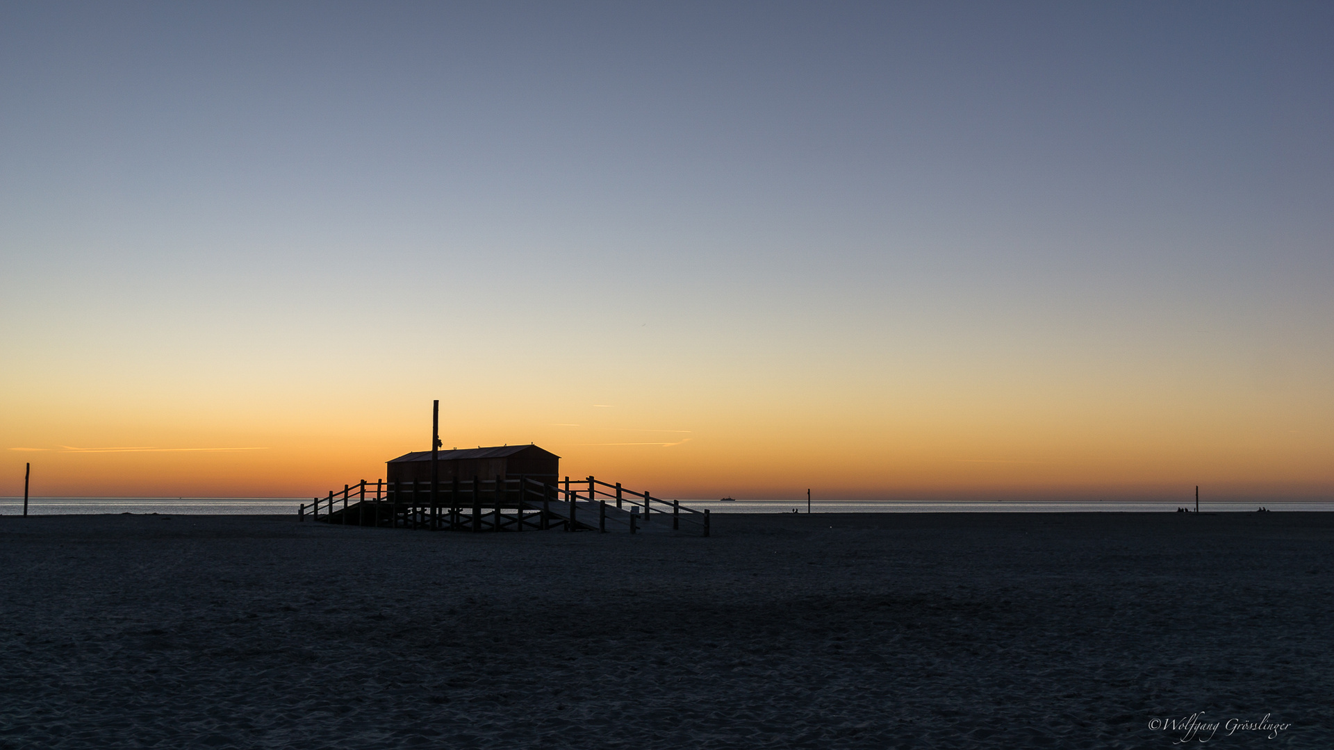 Sonnenuntergang in St.Peter Ording