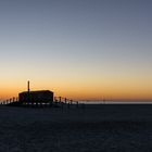 Sonnenuntergang in St.Peter Ording