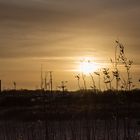 Sonnenuntergang in Strande