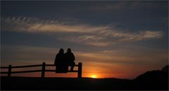 Sonnenuntergang in Süd Afrika