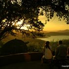 Sonnenuntergang in Südafrika