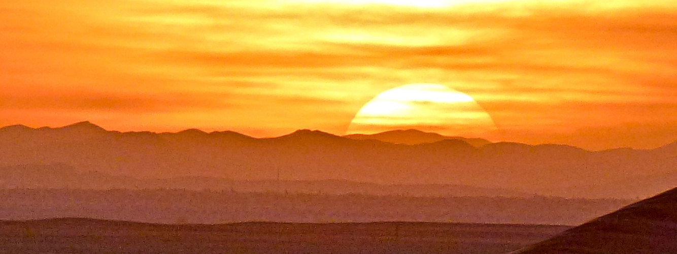 Sonnenuntergang in Südmarokko