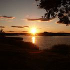 Sonnenuntergang in Südnorwegen