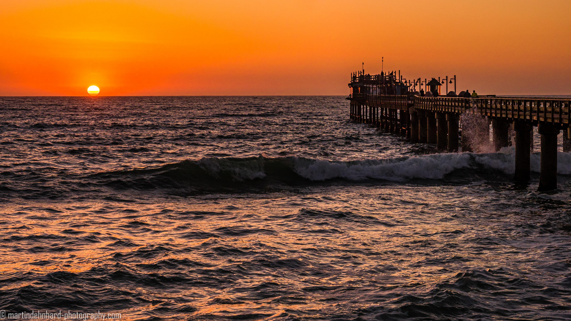 Sonnenuntergang in Swakopmund 2