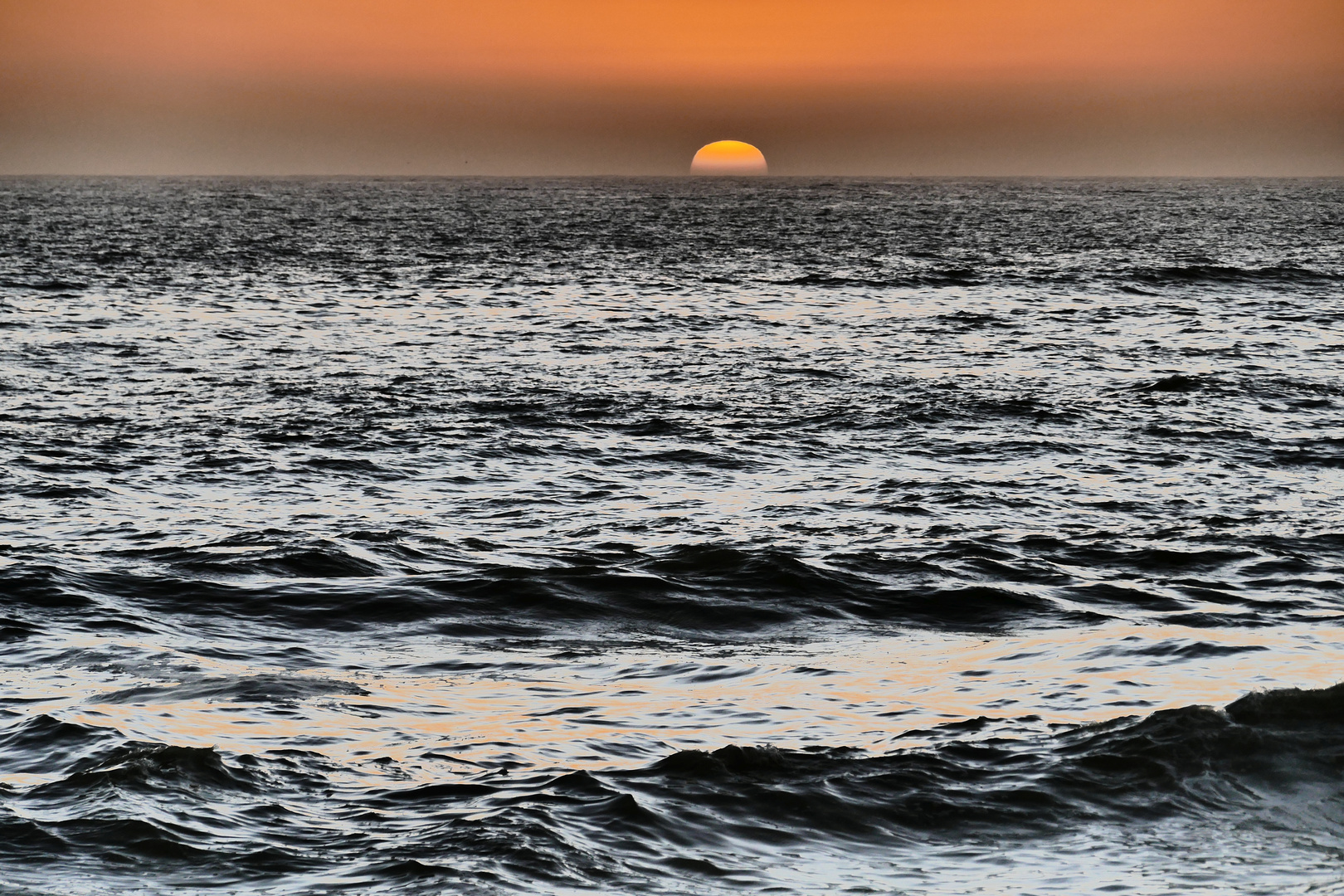 Sonnenuntergang in Swakopmund