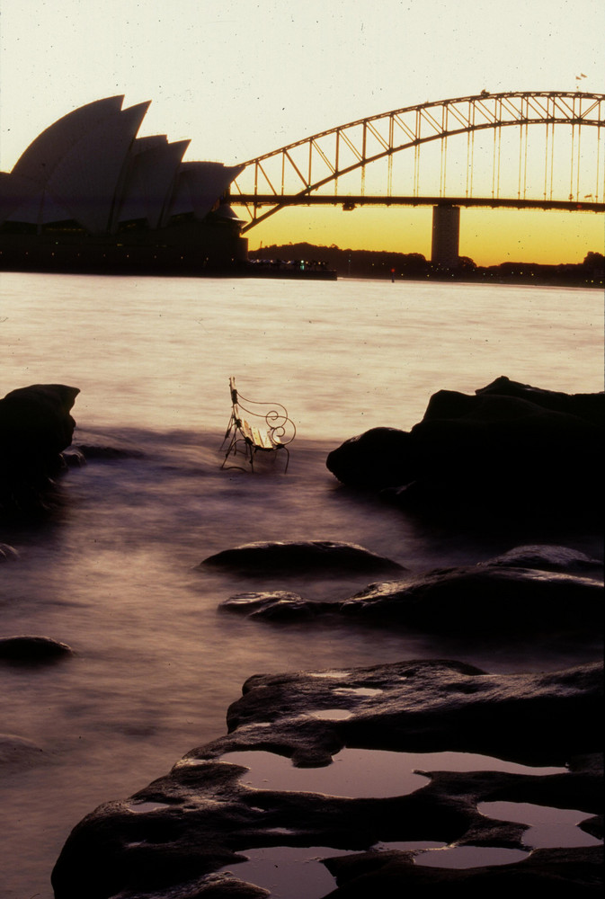 Sonnenuntergang in Sydney