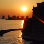 Sonnenuntergang in Taranto