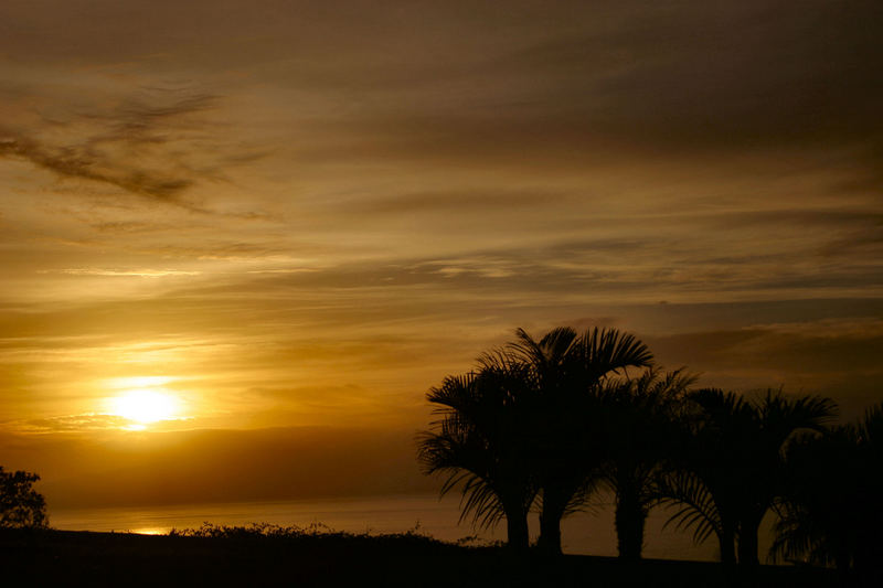 Sonnenuntergang in Teneriffa