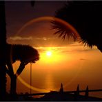 Sonnenuntergang in Teneriffa bei Tacoronte