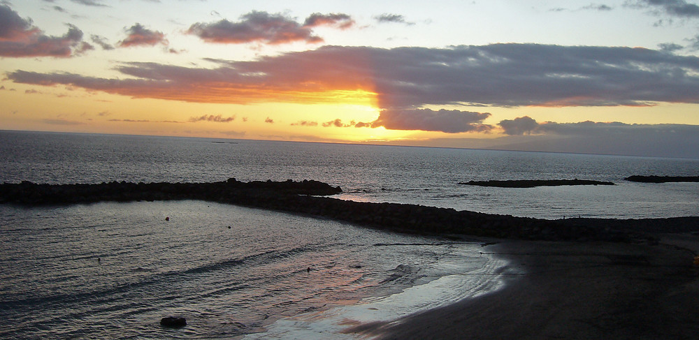 Sonnenuntergang in Teneriffa