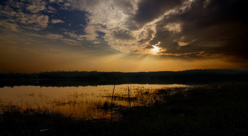 Sonnenuntergang in Thailand