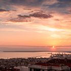 Sonnenuntergang in Thessaloniki