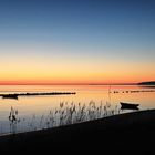 Sonnenuntergang in Thiessow auf der Insel Rügen