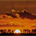 Sonnenuntergang in Thüringen