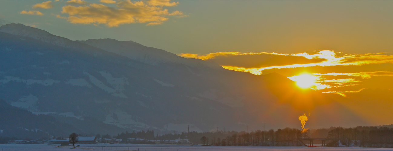 Sonnenuntergang in TiROL